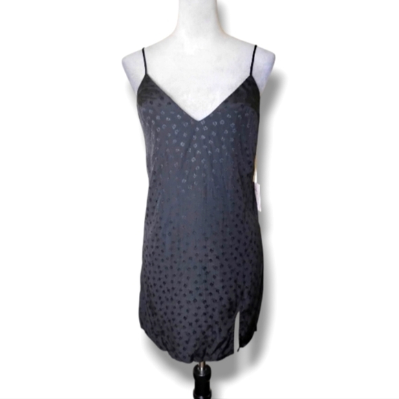 NWT Bailey Rose Black Slinky Slip Dress Size S Y2K Festival Party Night Out - Picture 12 of 12